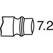 HAZET 9041D-1 - Pistolet de gonflage des pneus (controle et gonflage)