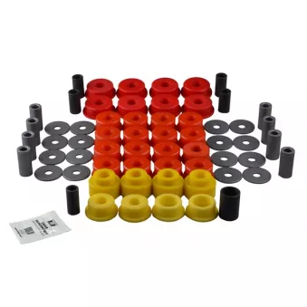 TEDGUM TED16229 - Jeu de coussinets, corps de l'essieu