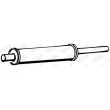 WALKER 04763 - Silencieux avant