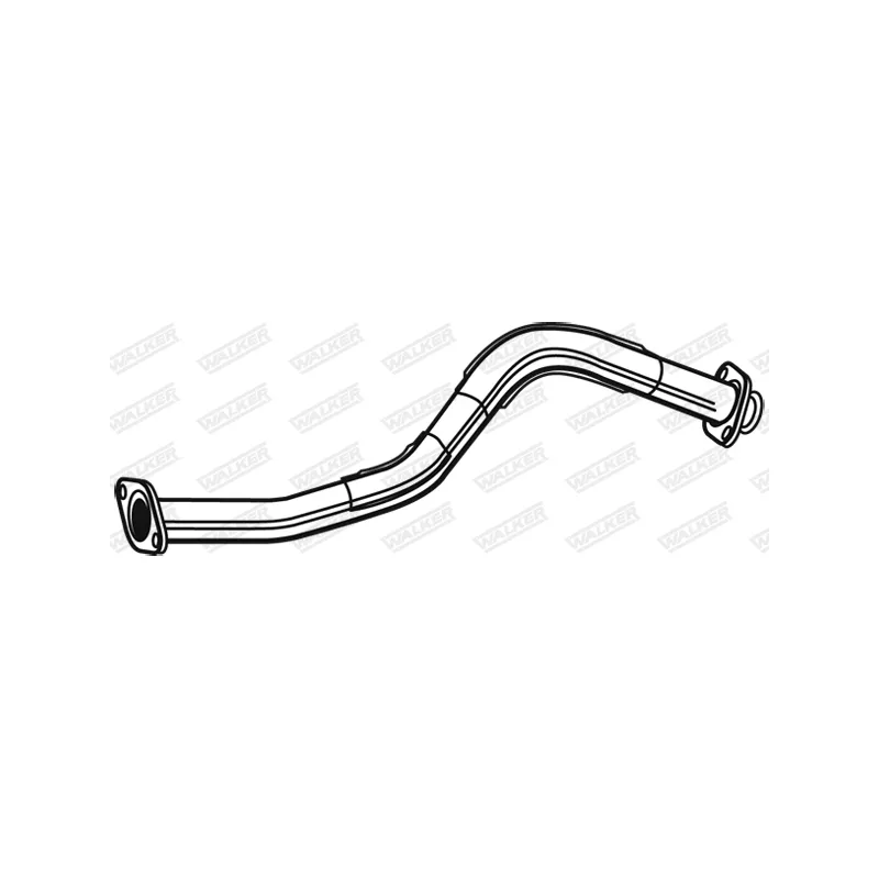 Tuyau d'échappement WALKER 10659 - Visuel 1