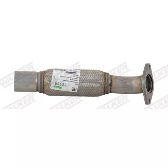 Tube ondulé, système d'échappement WALKER 10718
