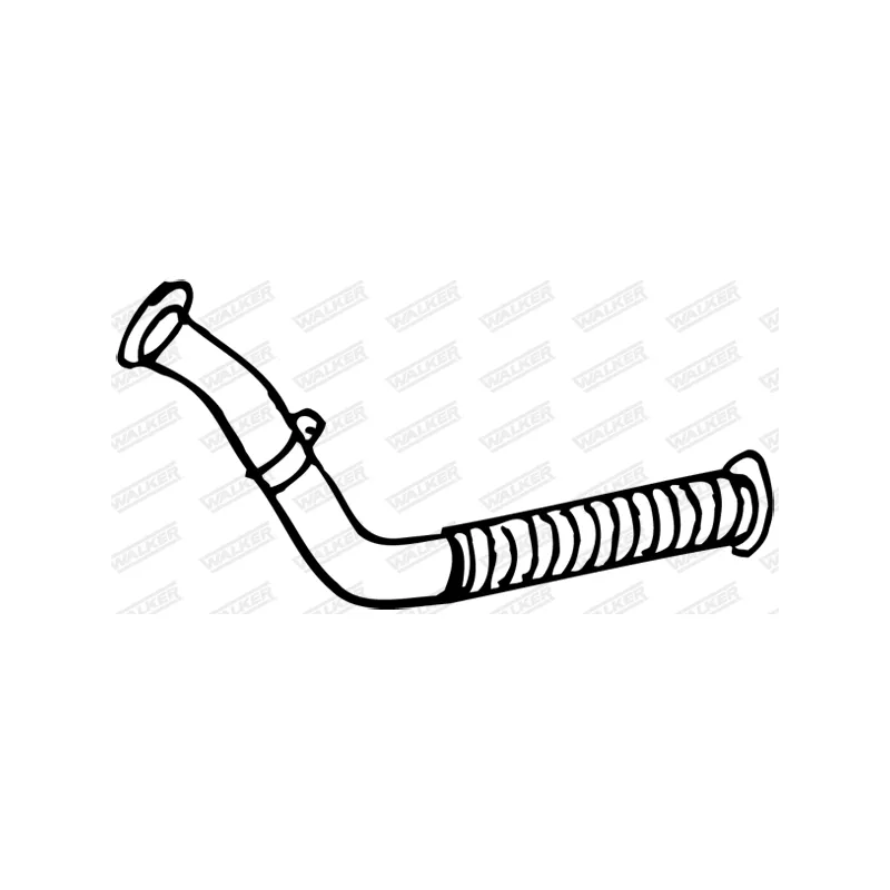 Tuyau d'échappement WALKER 14112 - Visuel 1