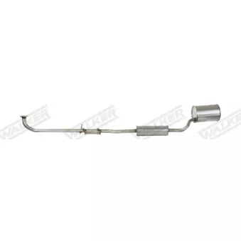 Silencieux arrière WALKER [22651]