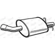 WALKER 23051 - Silencieux arrière