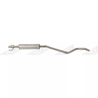 Silencieux central WALKER 23141 pour OPEL ASTRA 1.4 - 75cv