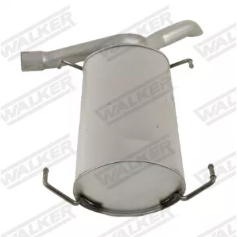 Silencieux arrière WALKER 24308