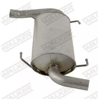 Silencieux arrière WALKER 24320