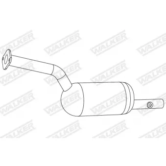 Catalyseur WALKER OEM 8200276187