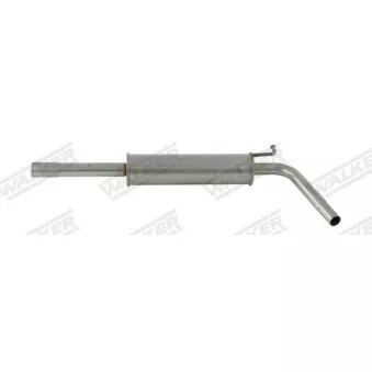 Silencieux central WALKER 71341 pour SEAT IBIZA 1.2 - 64cv