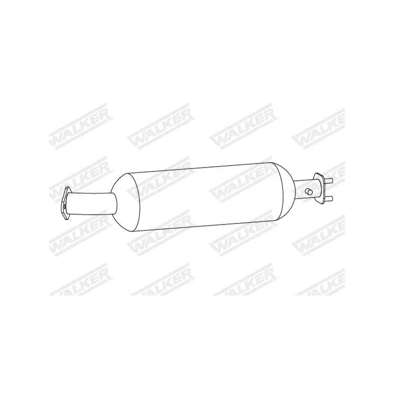 Filtre à particules / à suie, échappement WALKER 73415 - Visuel 1