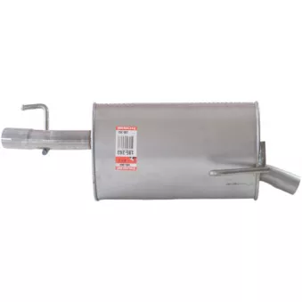 Silencieux arrière BOSAL 185-363 pour OPEL MERIVA 1.7 DTI - 75cv