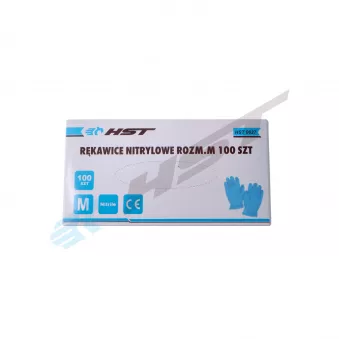 Gants nitrile Bleu, taille M HST HST 0627