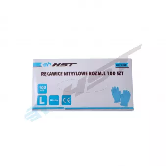 Gants nitrile Bleu, taille L HST HST 0628
