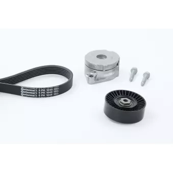 Jeu de courroies trapézoïdales à nervures CONTITECH 6PK1045K1