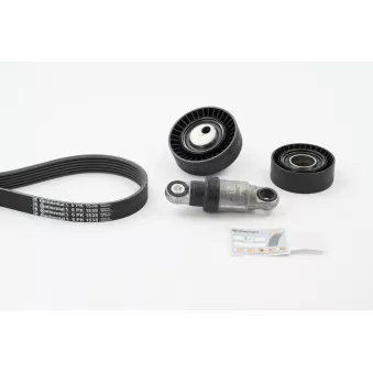 Jeu de courroies trapézoïdales à nervures CONTITECH 6PK1538K2 pour BMW Série 3 330 xi - 231cv