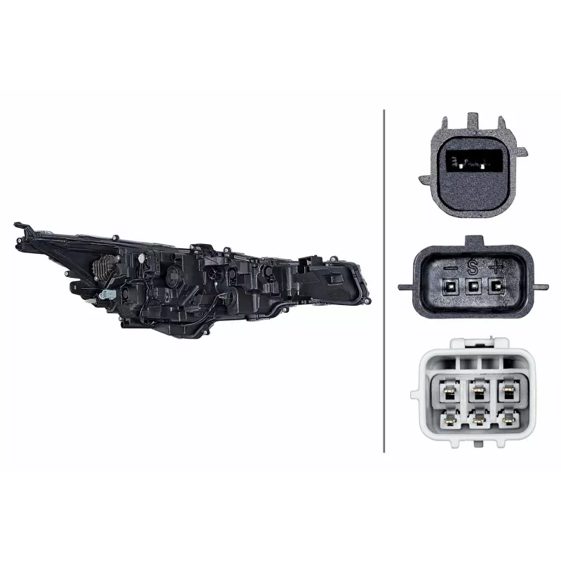 Projecteur principal HELLA 1EX 354 886-031 - Visuel 1