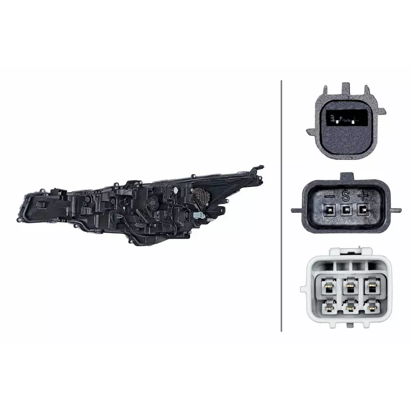 Projecteur principal HELLA 1EX 354 886-041 - Visuel 1