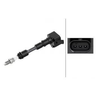 Bobine d'allumage HELLA 5DA 358 168-201 pour VOLVO V40 T5 Drive-E Polestar - 253cv