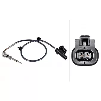 Capteur, température des gaz HELLA 6PT 358 226-171 pour OPEL INSIGNIA 1.6 CDTi - 136cv