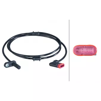 Capteur, vitesse de roue HELLA OEM a2115403017
