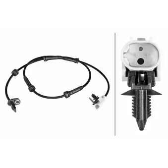 HELLA 6PU 358 216-441 - Capteur, vitesse de roue