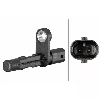 Capteur, vitesse de roue HELLA 6PU 358 216-711 pour MERCEDES-BENZ SPRINTER 516 CDI Traction intégrale - 163cv