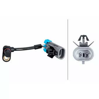 Capteur, vitesse de roue HELLA OEM 4809313