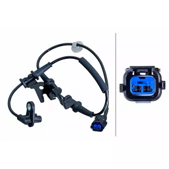 Capteur, vitesse de roue HELLA 6PU 358 251-041 pour HYUNDAI I10 1.0 LPG - 67cv