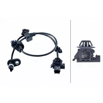 Capteur, vitesse de roue HELLA 6PU 358 251-211 pour HONDA CIVIC 1.8 - 141cv