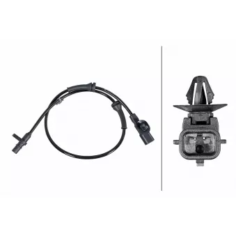 HELLA 6PU 358 252-141 - Capteur, vitesse de roue
