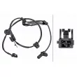 Capteur, vitesse de roue HELLA [6PU 358 252-311]