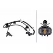 Capteur, vitesse de roue HELLA [6PU 358 252-351]