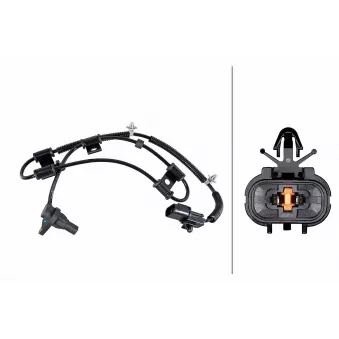 HELLA 6PU 358 252-351 - Capteur, vitesse de roue