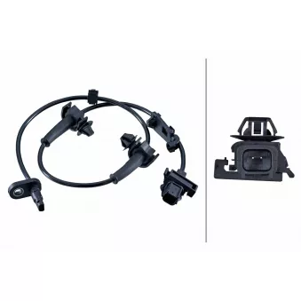 Capteur, vitesse de roue HELLA 6PU 358 252-411 pour HONDA CIVIC 1.8 - 141cv