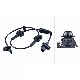 Capteur, vitesse de roue HELLA 6PU 358 252-421 pour HONDA CIVIC 1.8 - 141cv