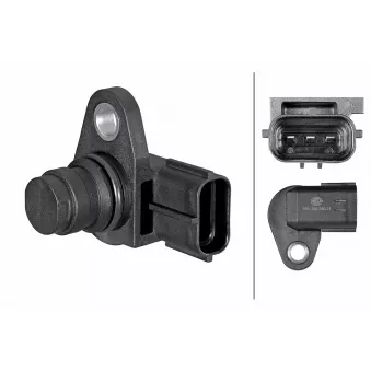 Capteur, position d'arbre à cames HELLA 6PU 358 380-211 pour VOLVO C70 2.4 i - 170cv