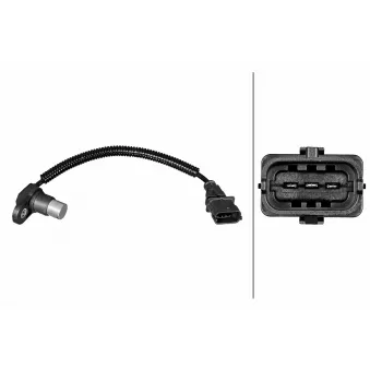 Capteur, position d'arbre à cames HELLA 6PU 358 380-261 pour FIAT DUCATO 2.8 JTD 4x4 - 128cv