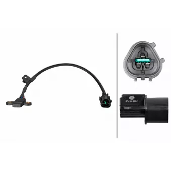 Capteur d'angle, vilebrequin HELLA 6PU 358 380-411 pour HYUNDAI ATOS 1.1 - 58cv