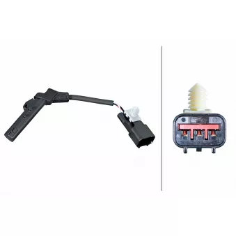 Capteur d'angle, vilebrequin HELLA 6PU 358 381-091