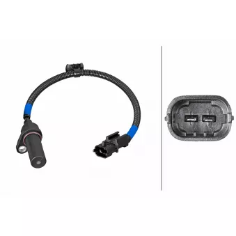 Capteur d'angle, vilebrequin HELLA OEM 391802b030