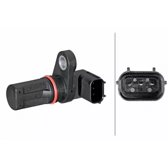 Capteur d'angle, vilebrequin HELLA 6PU 358 381-611
