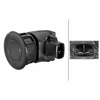 Capteur, aide au stationnement arrière HELLA 6PX 358 269-281 pour LEXUS GS 430 - 283cv