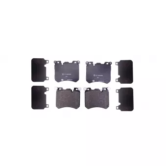 Jeu de 4 plaquettes de frein avant HELLA OEM 34116883892