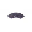 HELLA 8DB 355 023-331 - Jeu de 4 plaquettes de frein avant