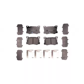 Jeu de 4 plaquettes de frein avant HELLA OEM 58101B1A30