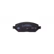 HELLA 8DB 355 025-451 - Jeu de 4 plaquettes de frein avant