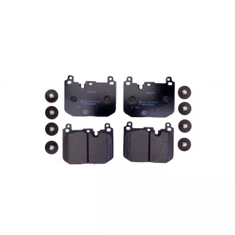 Jeu de 4 plaquettes de frein avant HELLA OEM 6889266