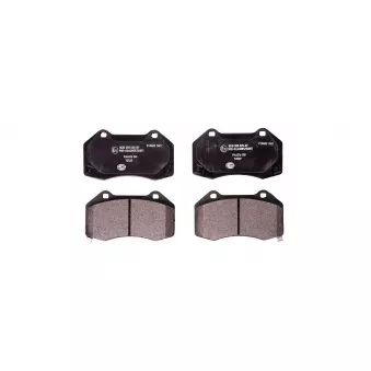 Jeu de 4 plaquettes de frein avant HELLA OEM 95515503