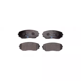 Jeu de 4 plaquettes de frein avant HELLA OEM L2Y63323Z