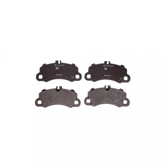 Jeu de 4 plaquettes de frein avant HELLA OEM 95B698151AQ